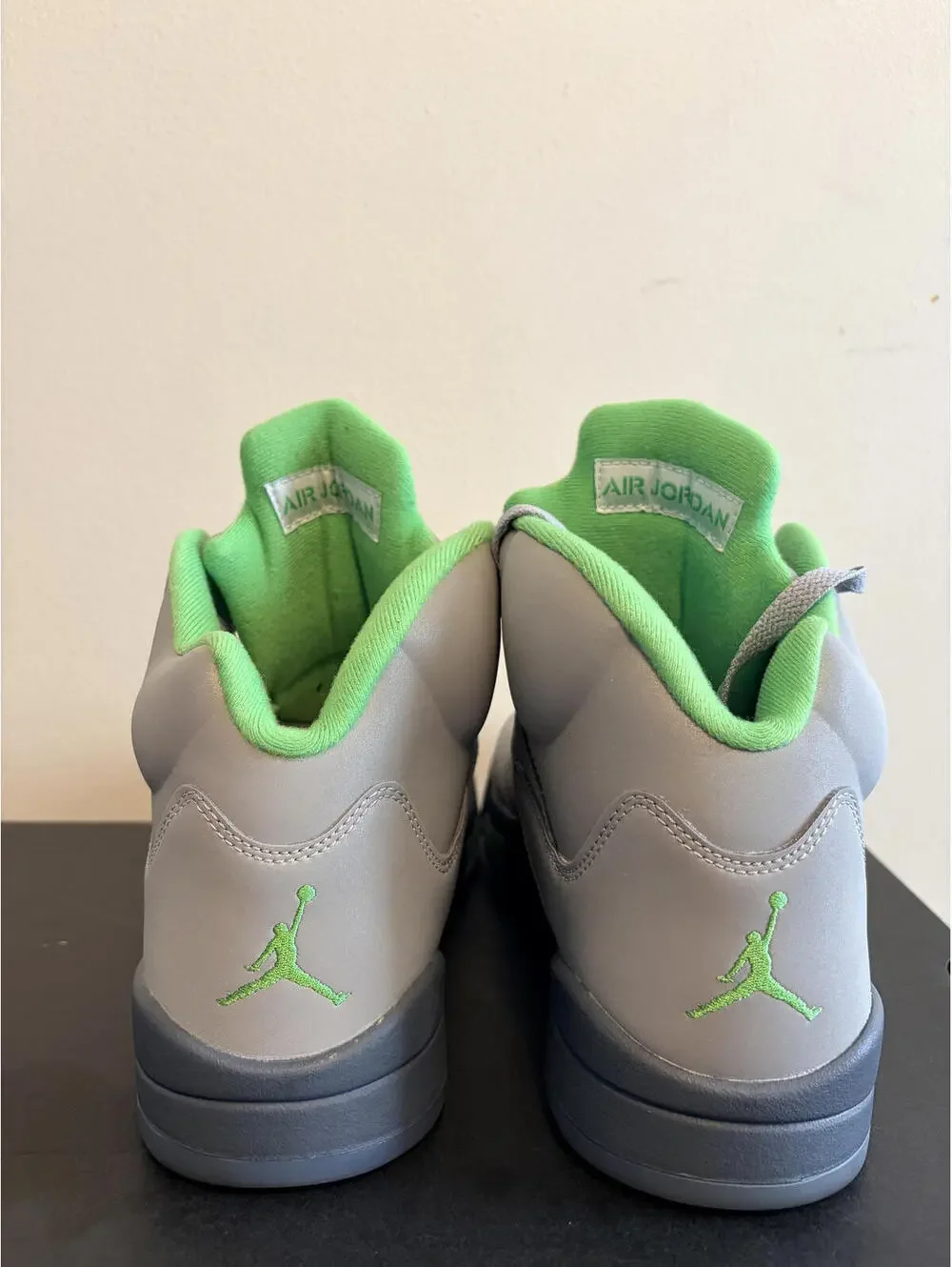 Air Jordan 5 Retro Green Bean Silver/Grey Shoe (Size 10.5)